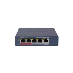 SWITCH 4 PUERTOS POE + MONITOREADO - 12VDC/220V